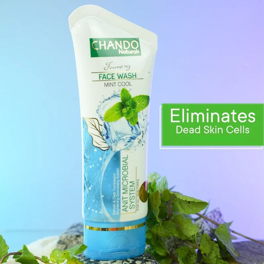 Chando Mint Cool Anti-Microbial Face Wash 100ml
