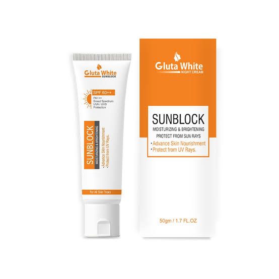 Whitening Sun Block — Bright & Clear Skin