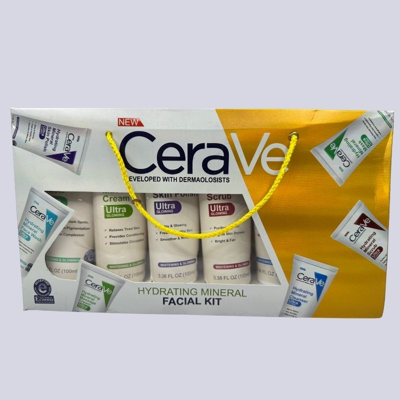 CeraVe Hydrating Mineral Facial Kit – Pack of 6