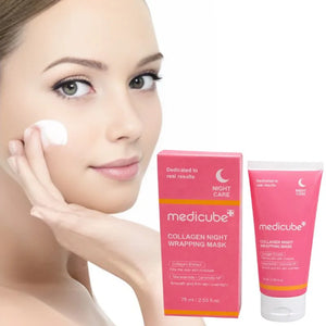 Medicube Collagen Night Wrapping Mask – Overnight Peel-Off Care